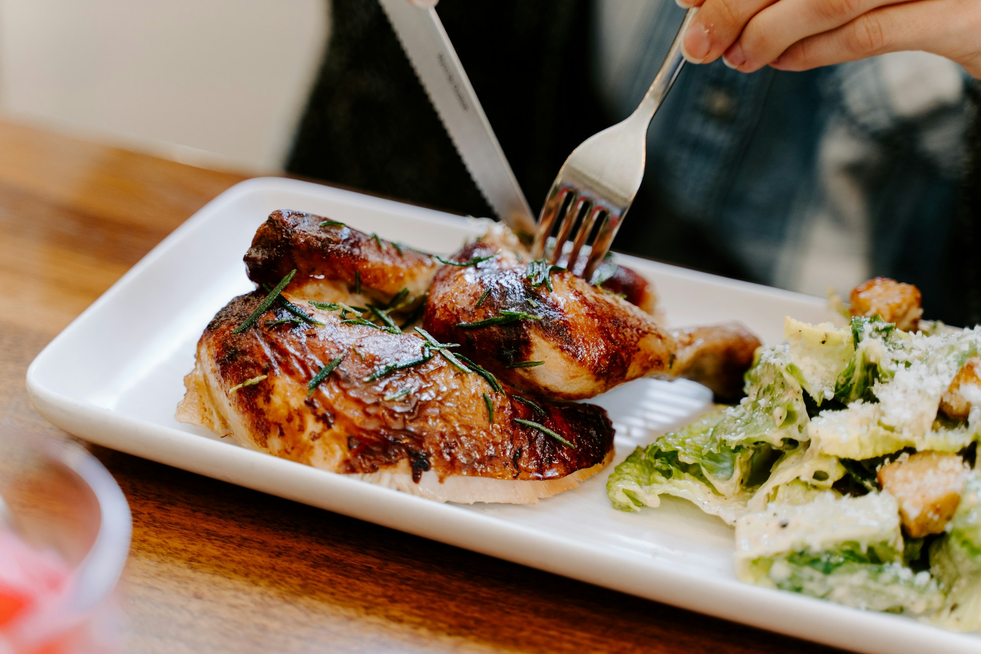 Illustrative photograph of grilled chicken